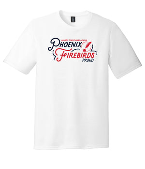 Legacy Traditional School Phoenix - White Spirit Day Shirt w/Quill