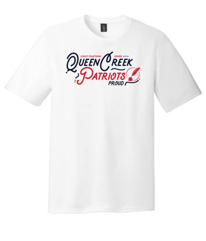 Legacy Traditional School Queen Creek - White Spirit Day Shirt w/Quill
