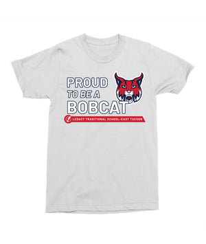 Legacy Traditional School East Tucson - White Mascot Pride Spirit Shirt