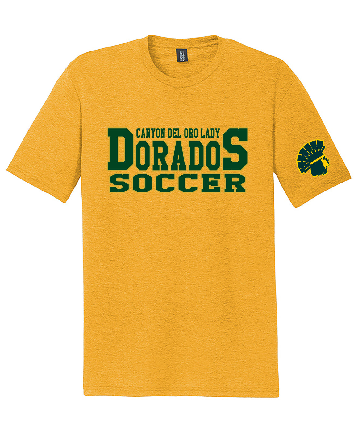 Canyon del Oro Lady Dorados Stacked Design