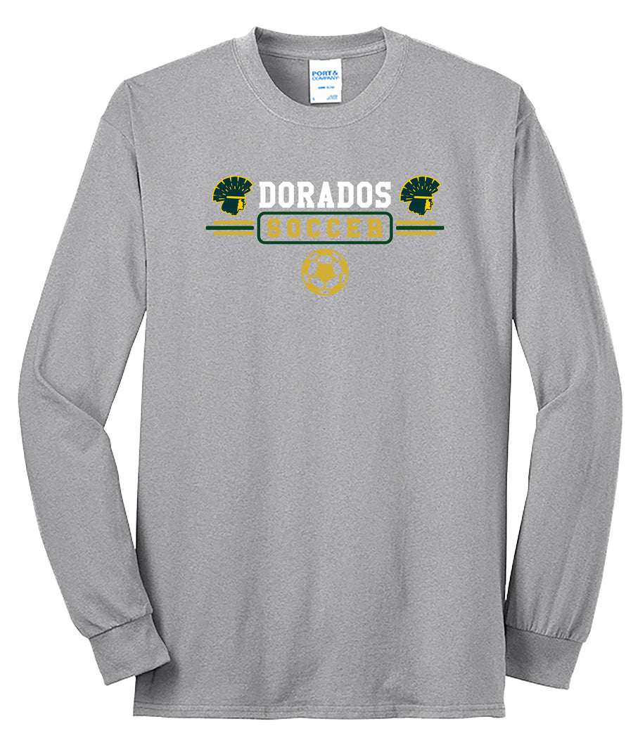 Canyon del Oro Long Sleeve Shirt - Soccer Print