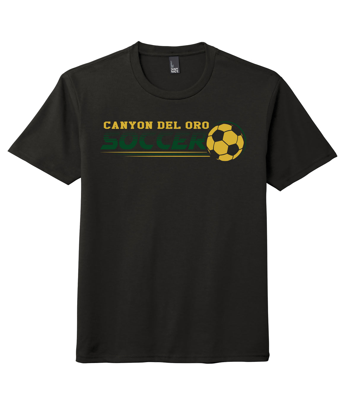 Canyon del Oro Soccer Retro Style Print