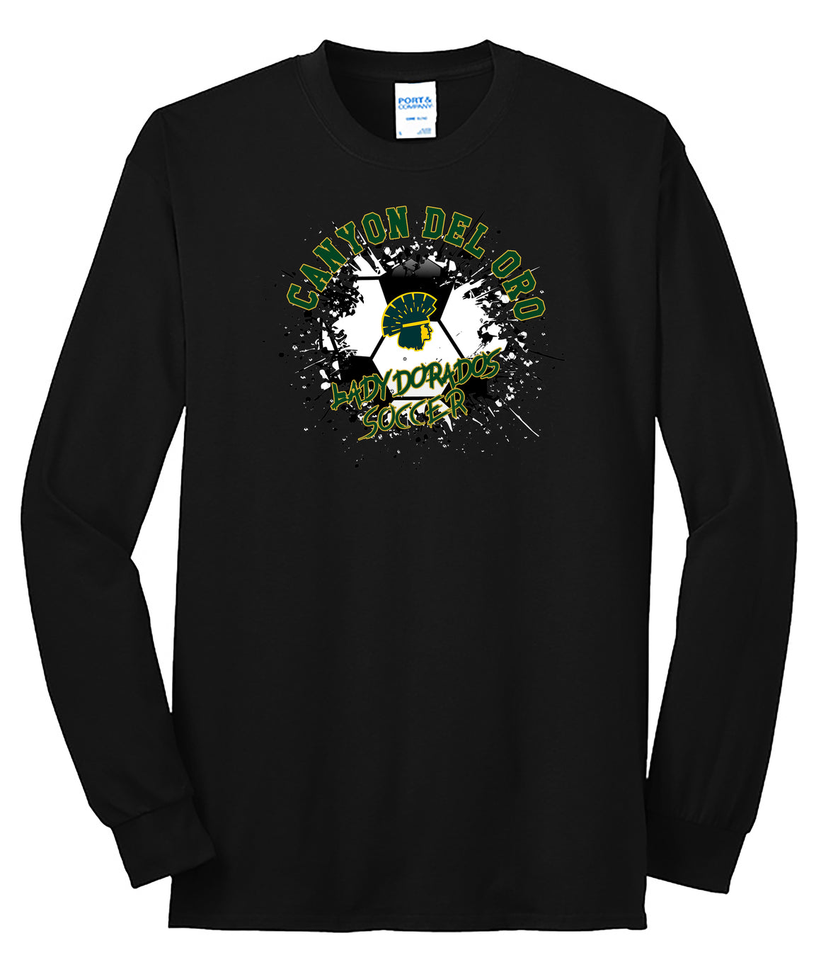 Canyon del Oro Long Sleeve Shirt - Lady Dorados Splash Print