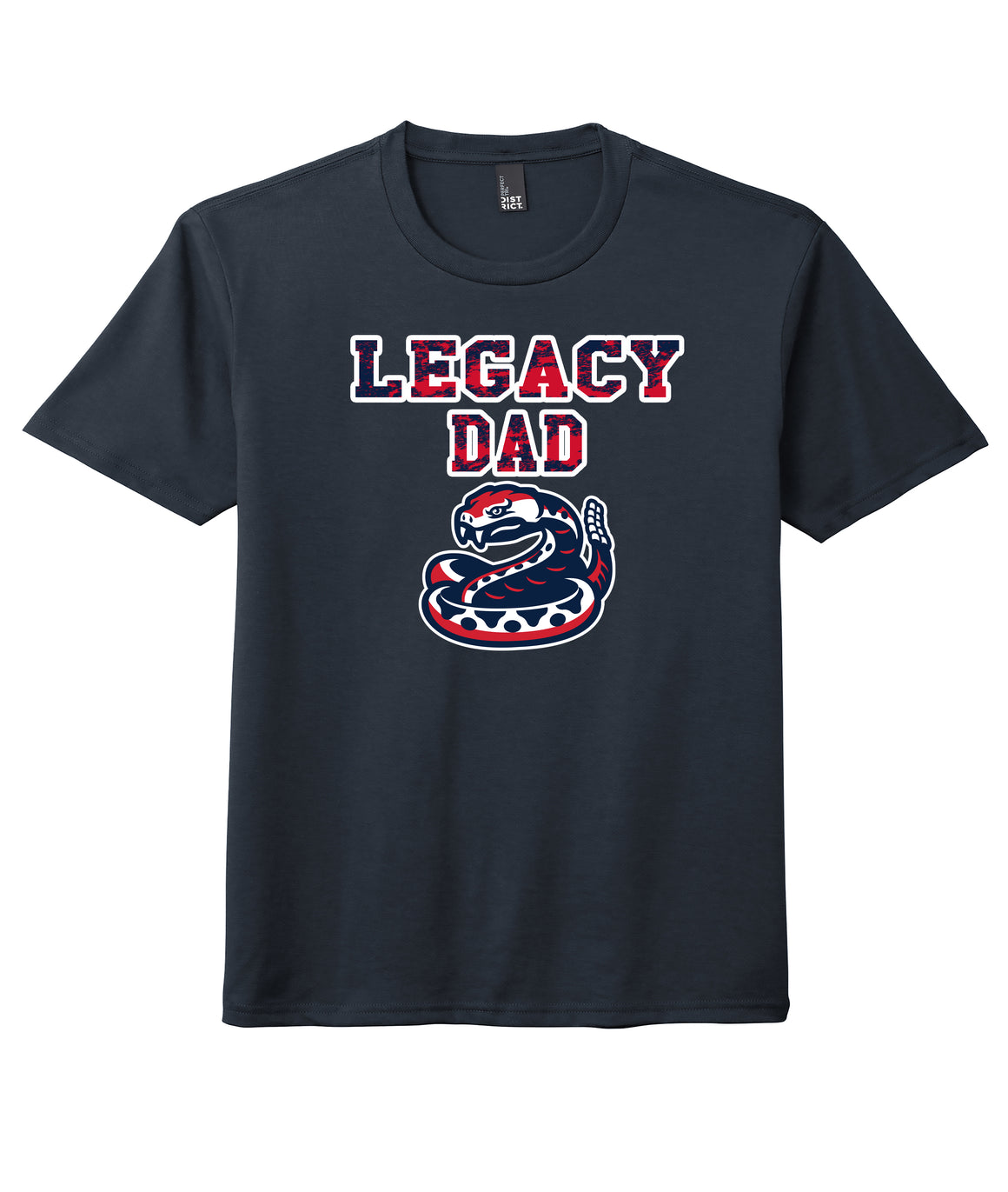 Outlet - Adult 2XL Alamo Ranch Navy Performance Dad Shirt