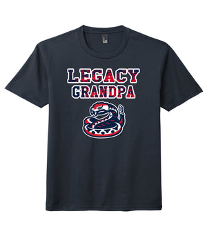 Outlet - Adult 2XL Alamo Ranch Navy Grandpa Shirt