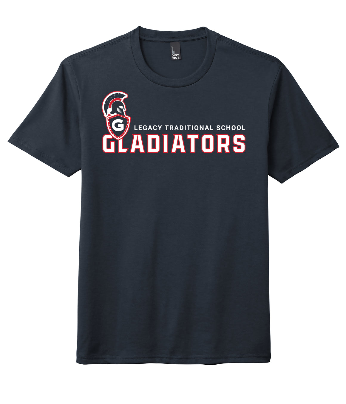 Outlet - Youth Large Glendale Navy Mascot Shirt