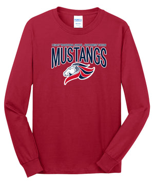 LTS NW Tucson PTO - Long Sleeve Arched Mustangs Print