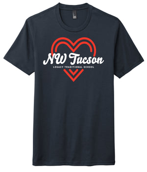 Outlet - Adult Medium NW Tucson Navy Heart