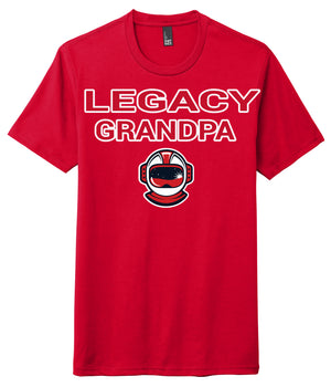 Outlet - Adult 2XL Legacy Online Academy Red Grandpa Shirt