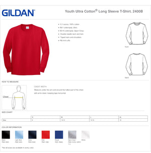 Higley Traditional Academy - Red Long Sleeve Shirt