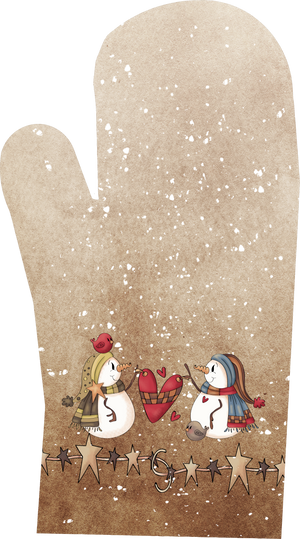 Christmas Oven Mitt