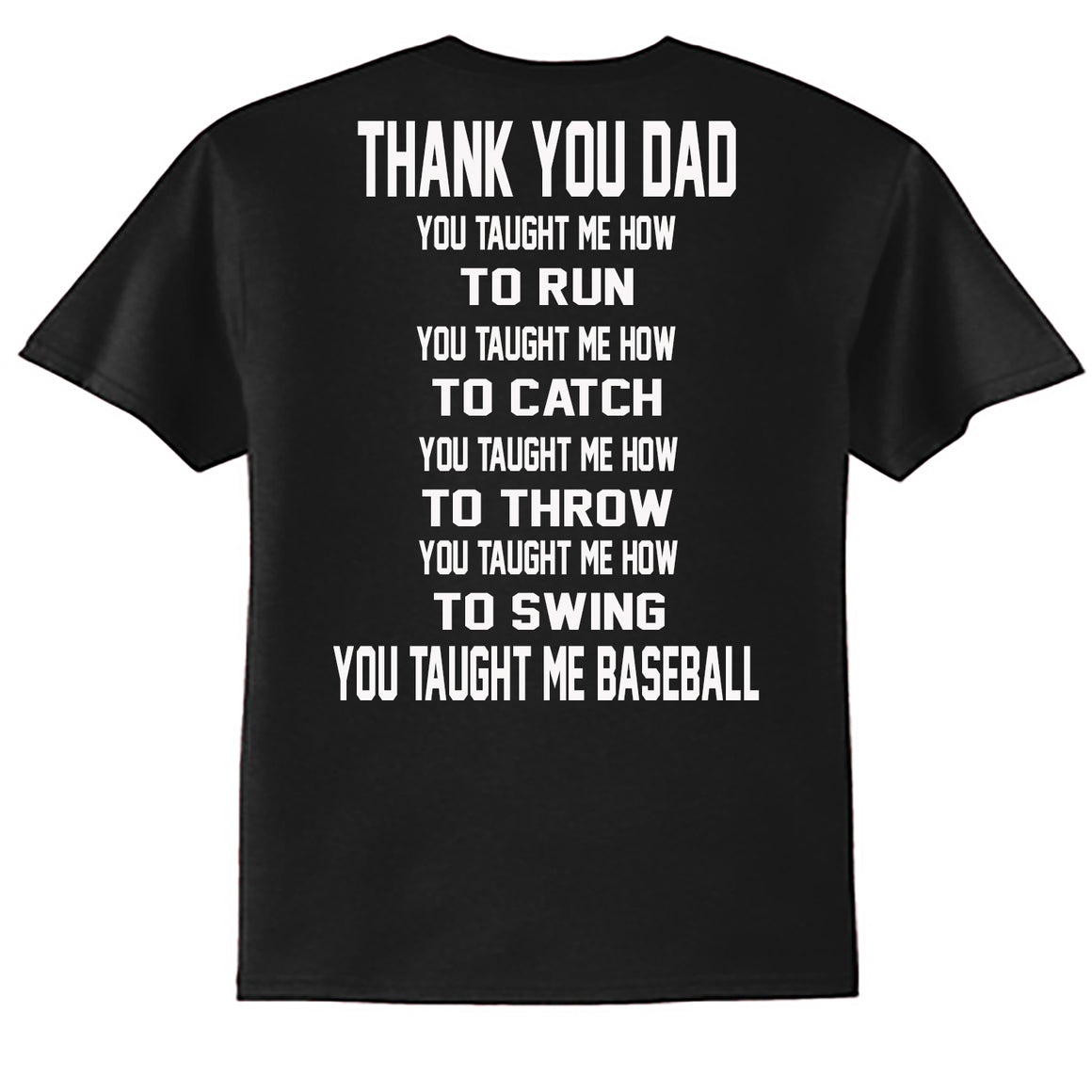 Dad Taught Me Baseball