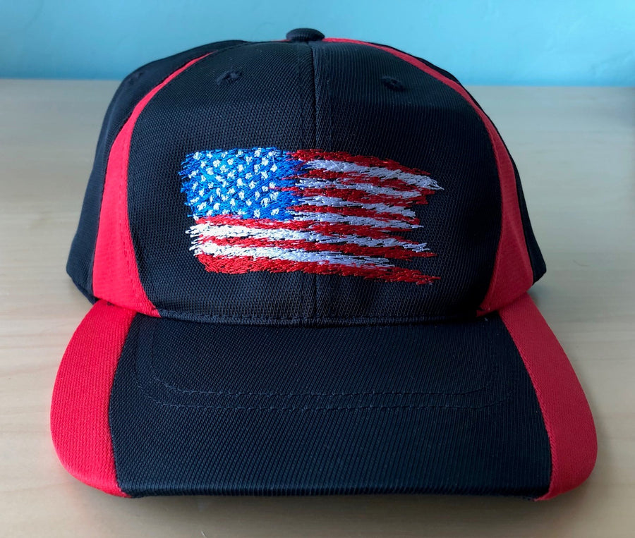 Distressed USA Flag Hat