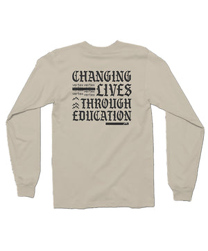 Vertex Education Long Sleeve Shirt Tall Cut