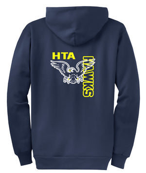 Higley Traditional School - Navy Zip Up Hoodie