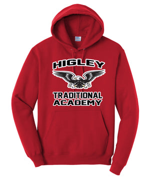 Higley Traditional Academy Red Pull Over Hoodie