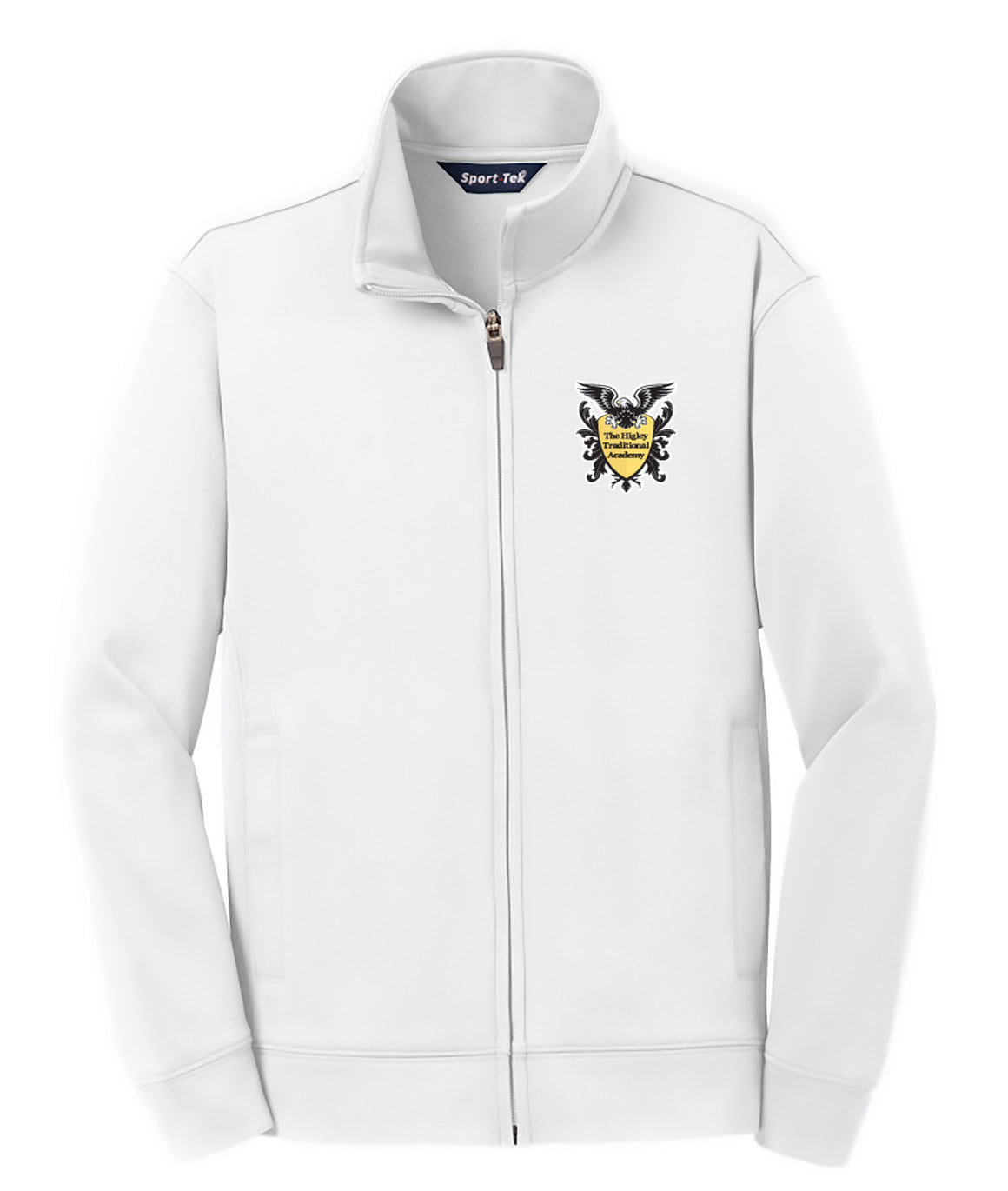 Higley Traditional Academy - White Fleece Zip Up