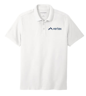 Vertex Education Men's PA White Polo