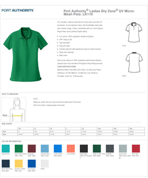 Legacy Traditional Schools Ladies Port Authority Polo