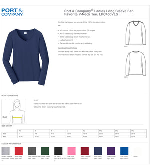 LTS NWT PTO V Neck - Long Sleeve Grid and Diagonal Print