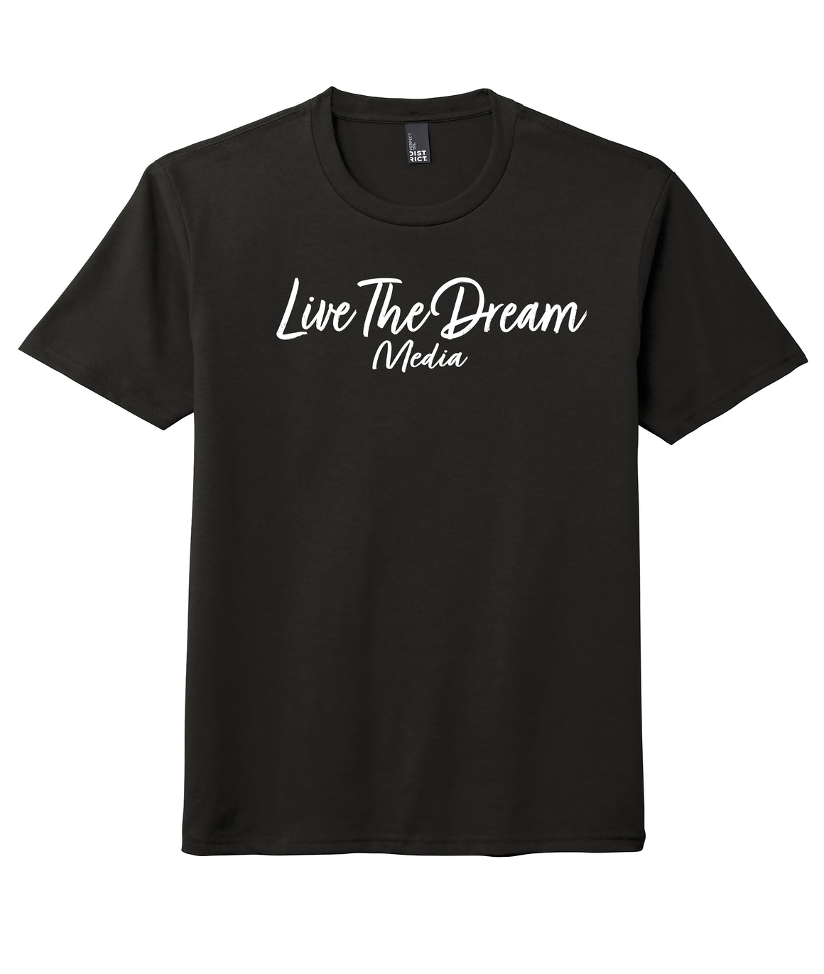 LTD Media Tri Blend Shirt with Script Logo