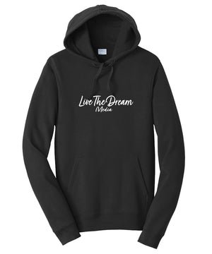 Live The Dream Media Hoodie with Script