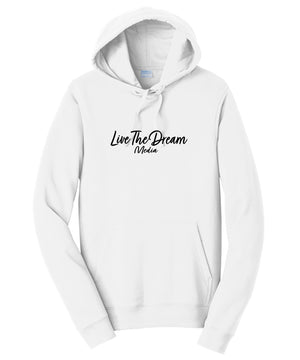 Live The Dream Media Hoodie with Script