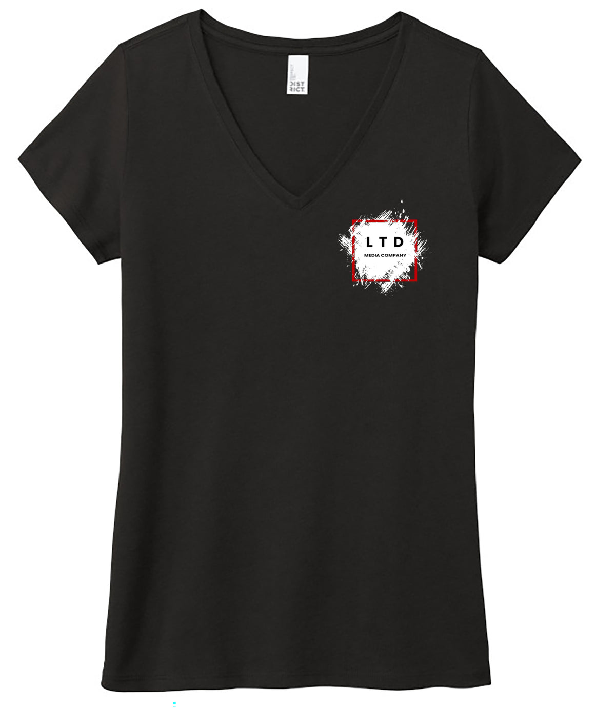 Live The Dream Media Ladies V Neck