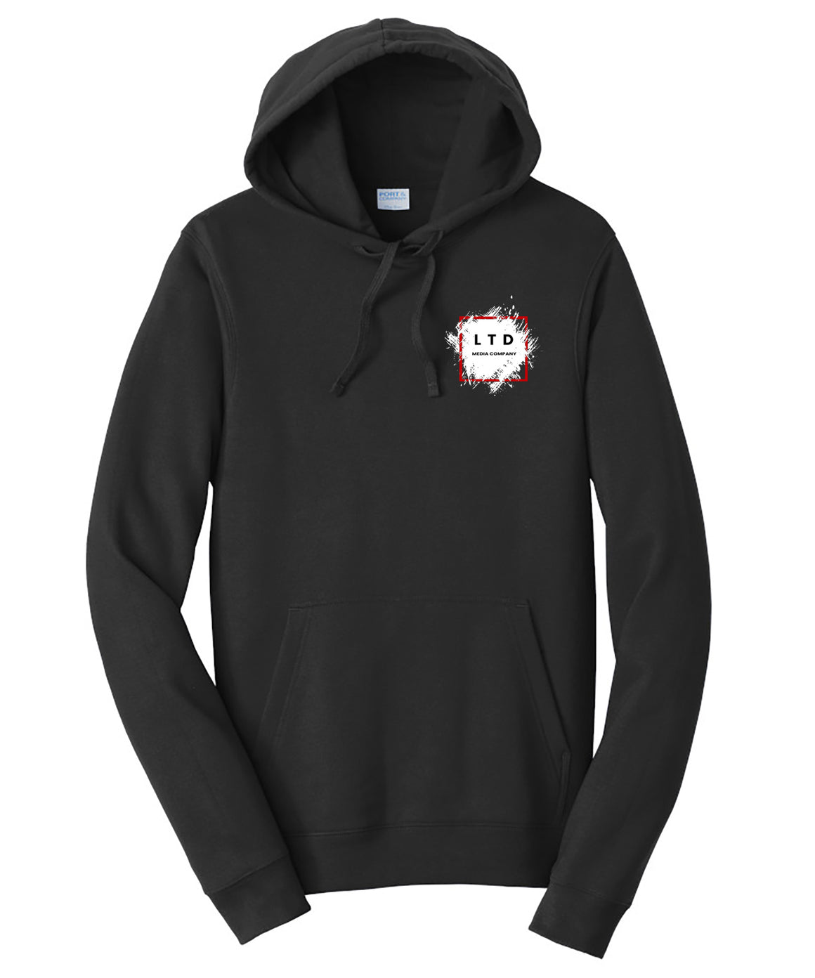 Live The Dream Media Hoodie w/Left Chest Logo