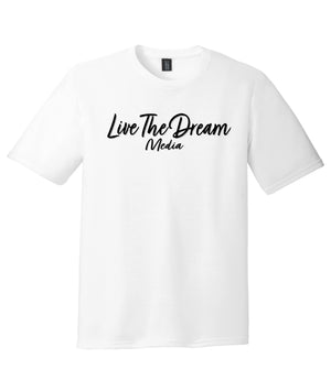 LTD Media Tri Blend Shirt with Script Logo