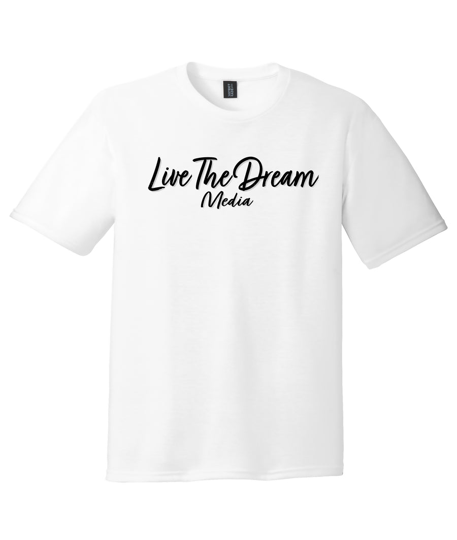 LTD Media Tri Blend Shirt with Script Logo