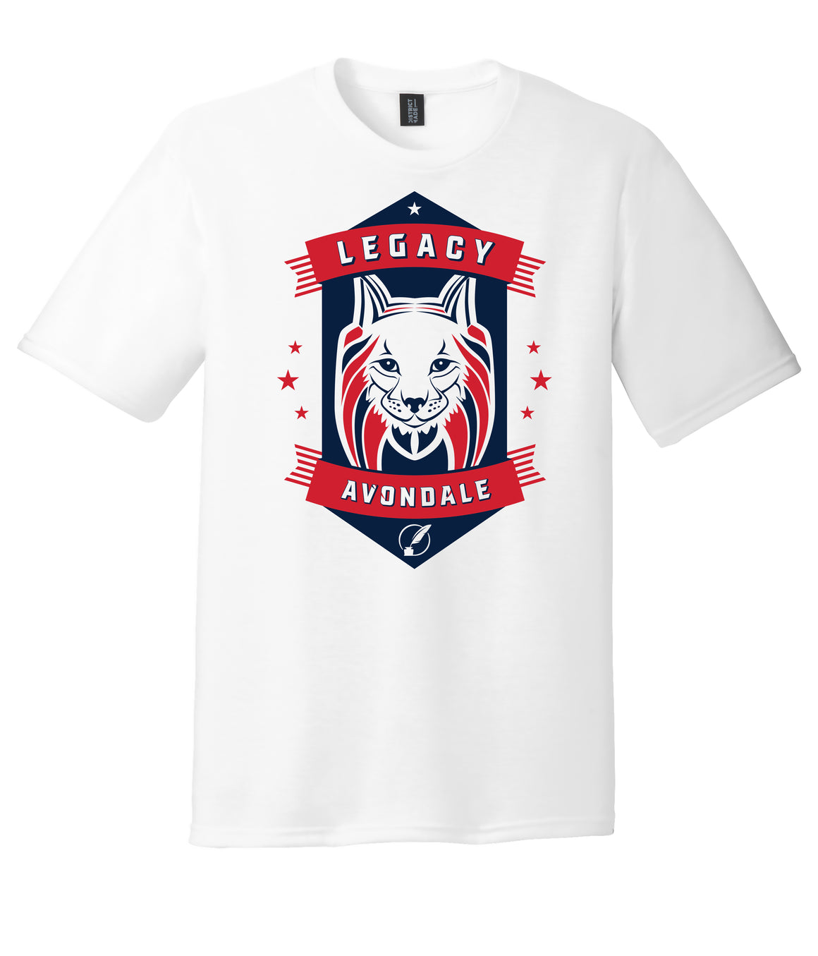 Legacy Traditional School Avondale - White Spirit Day Shirt w/Mascot