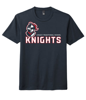 Legacy Traditional School Cadence - Navy Spirit Day Shirt w/Mascot