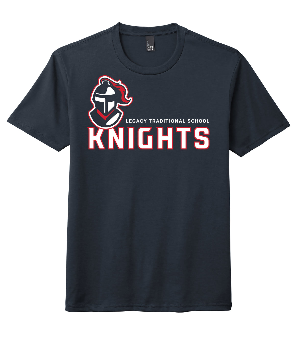 Legacy Traditional School Cadence - Navy Spirit Day Shirt w/Mascot