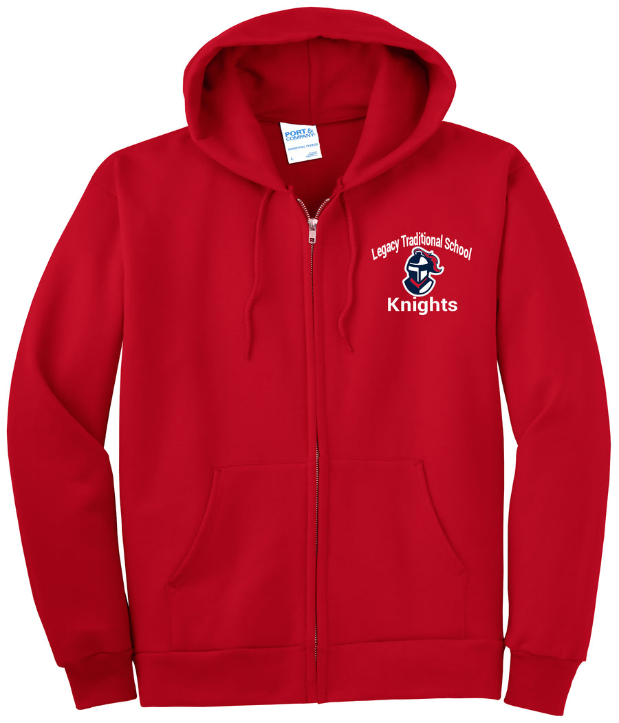 Legacy Traditional School Cadence - Zip Up Hoodie