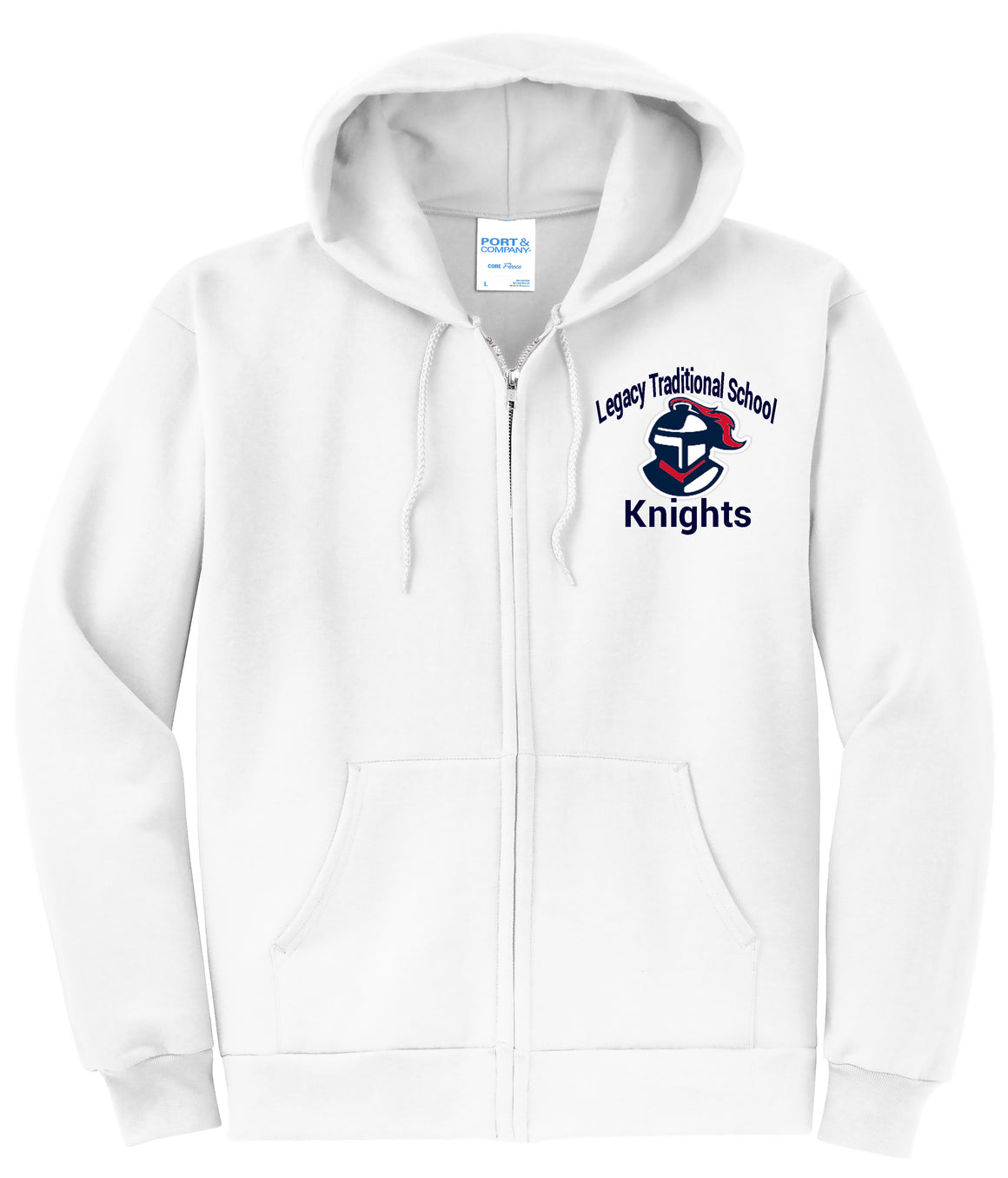 Legacy Traditional School Cadence - Zip Up Hoodie