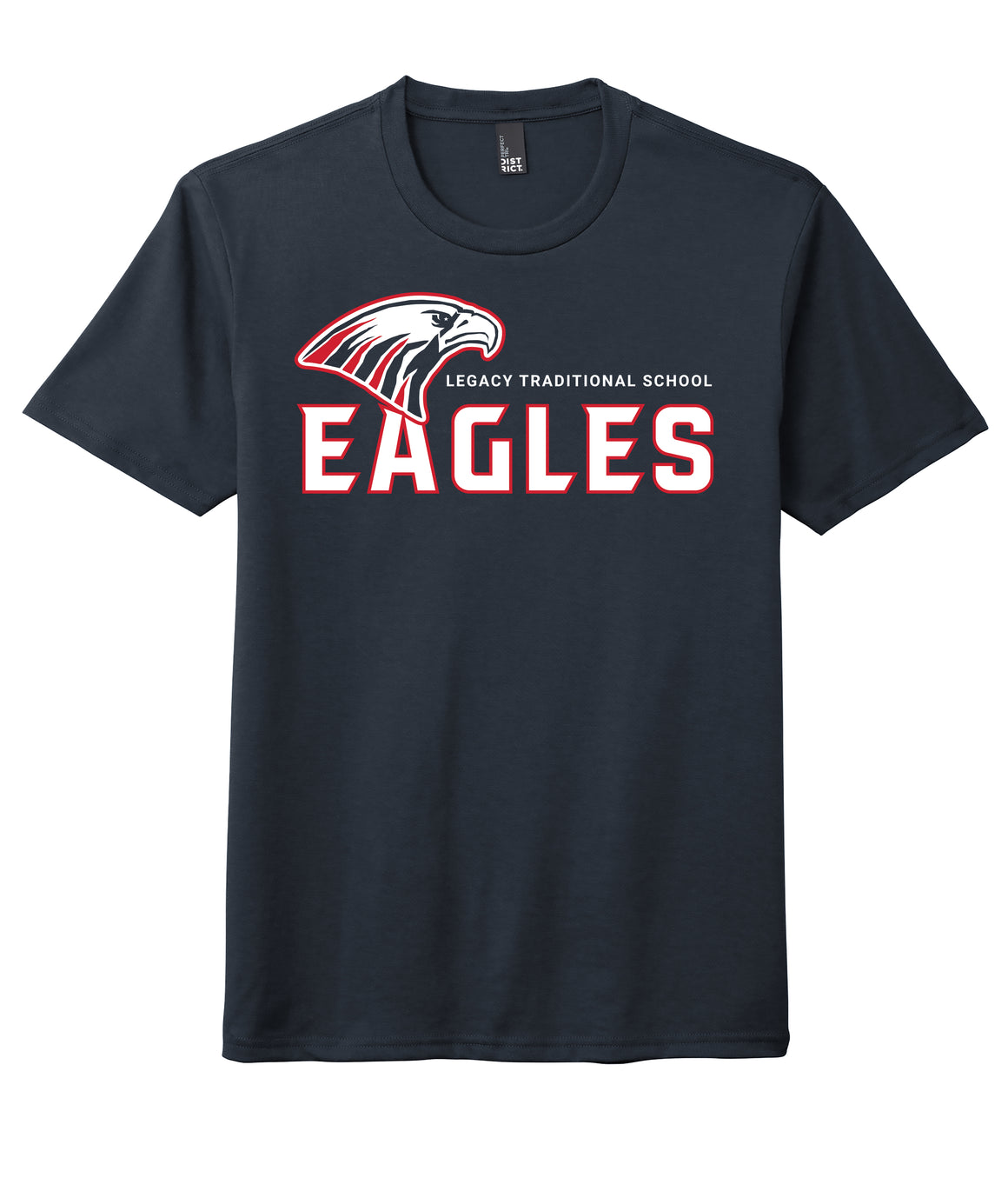 Legacy Traditional School Casa Grande - Navy Spirit Day Shirt w/Mascot