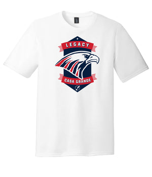 Legacy Traditional School Casa Grande - White Spirit Day Shirt w/Mascot