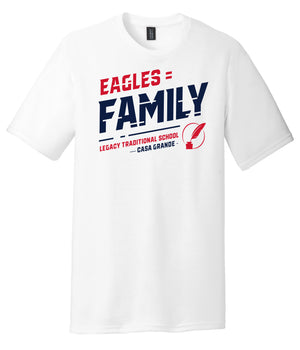 Legacy Traditional School Casa Grande - White Spirit Wear Shirt w/Family