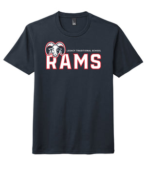 Legacy Traditional School East Mesa - Navy Spirit Day Shirt w/Mascot