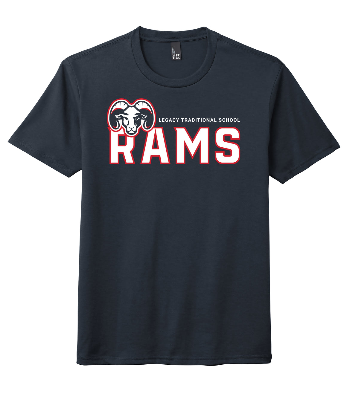 Legacy Traditional School East Mesa - Navy Spirit Day Shirt w/Mascot