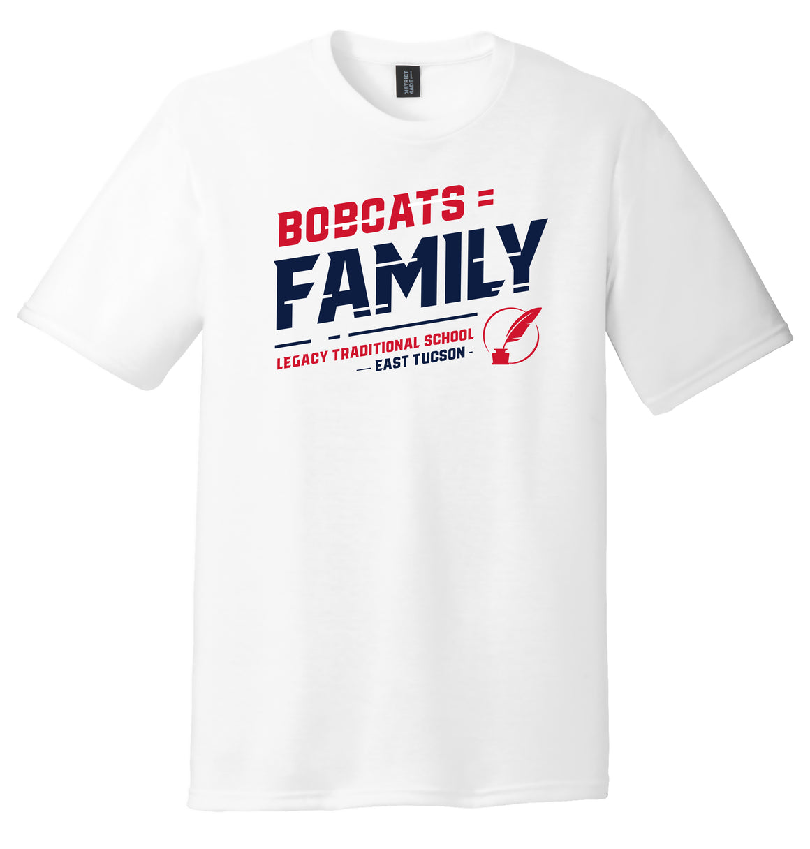 Legacy Traditional School East Tucson - White Spirit Day Shirt w/ Family