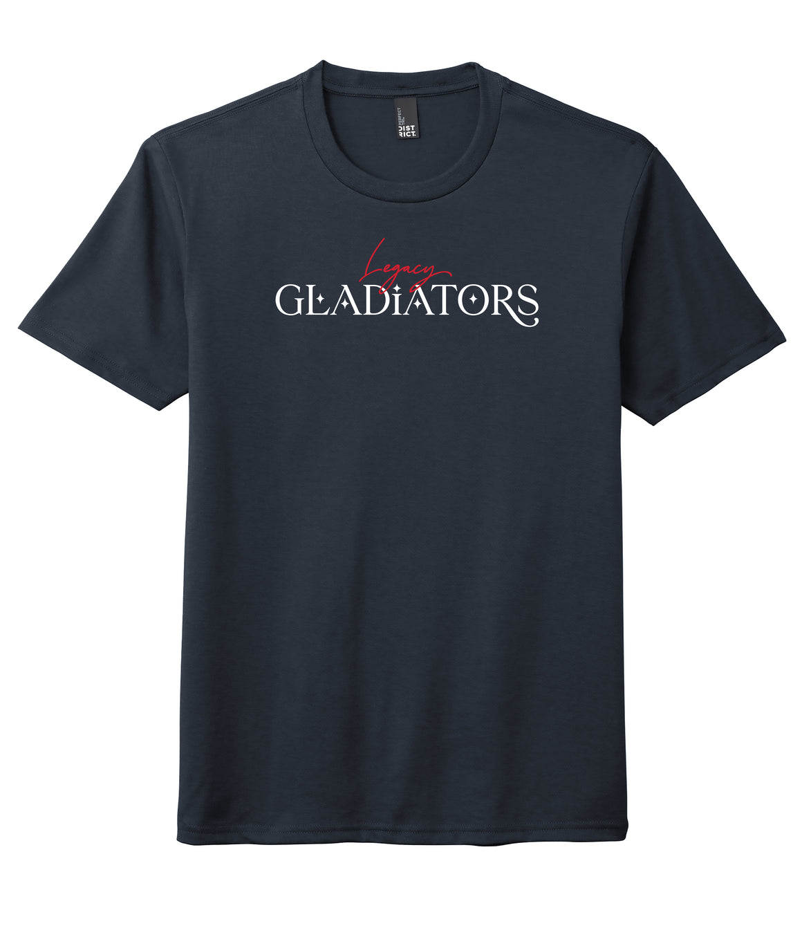 Legacy Traditional School Glendale - Navy Spirit Shirt w/Script