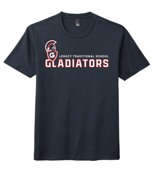 Legacy Traditional School Glendale - Navy Spirit Day Shirt w/Mascot
