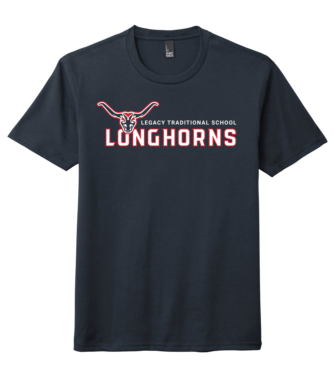 Legacy Traditional School Laveen - Navy Spirit Day Shirt w/Mascot