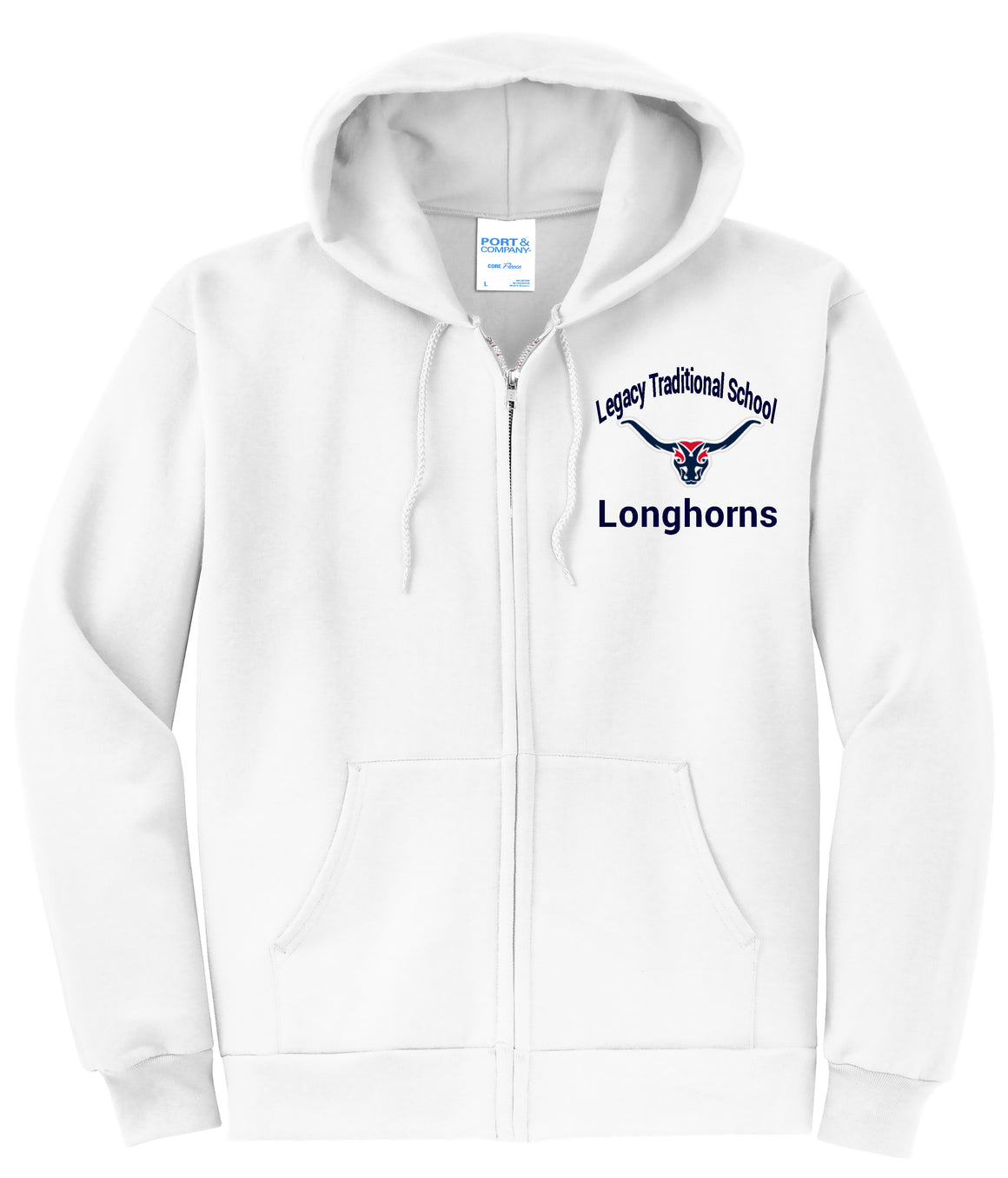 Legacy Traditional School Laveen - Zip Up Hoodie