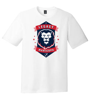 Legacy Traditional School Maricopa - White Spirit Day Shirt w/Mascot