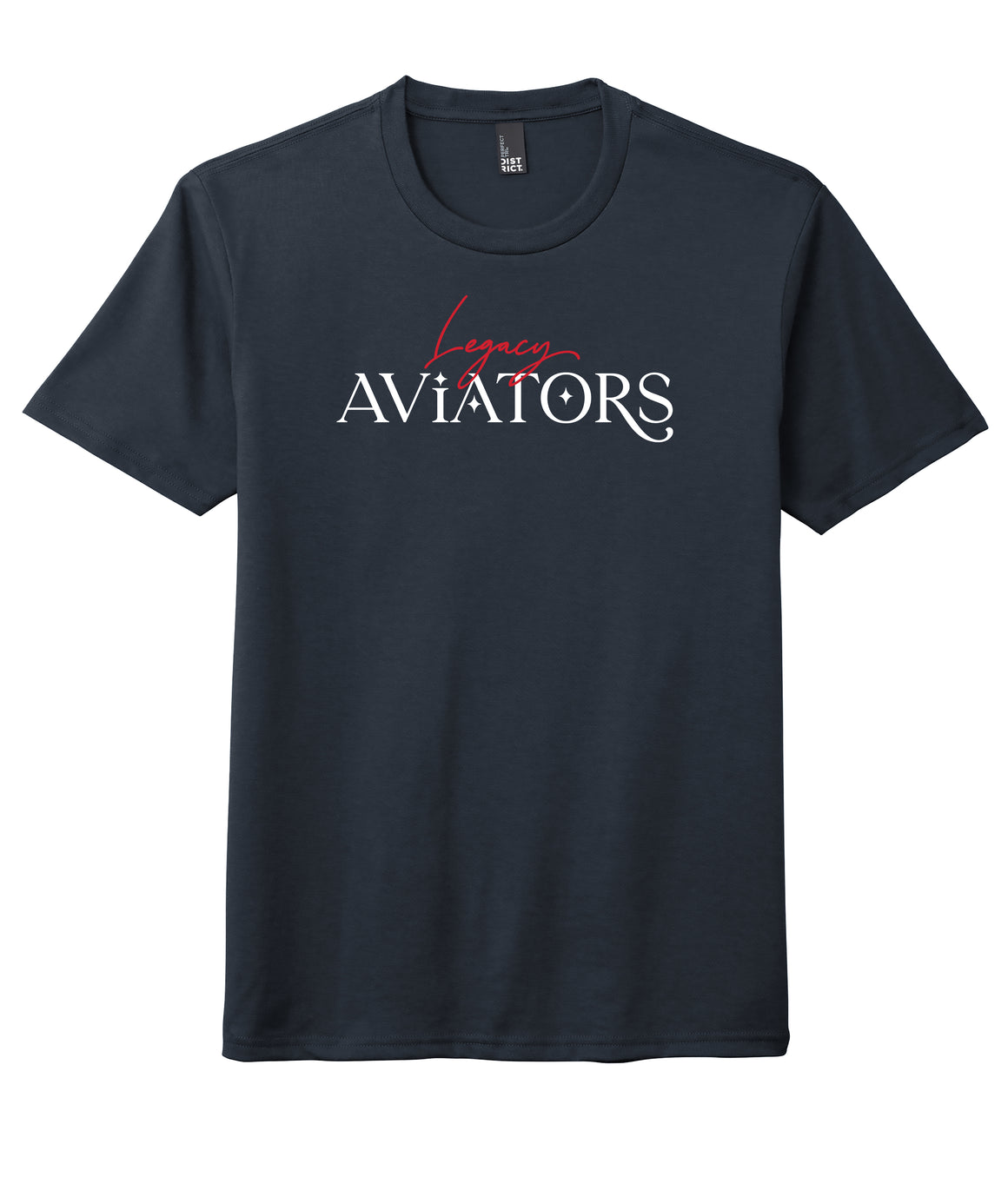 Legacy Traditional School Mesa - Navy Shirt w/Script