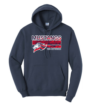 LTS NW Tucson PTO - Mustangs Blended Print Pull Over Hoodie