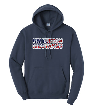 LTS NW Tucson PTO - Flag Through Words Pullover Hoodie